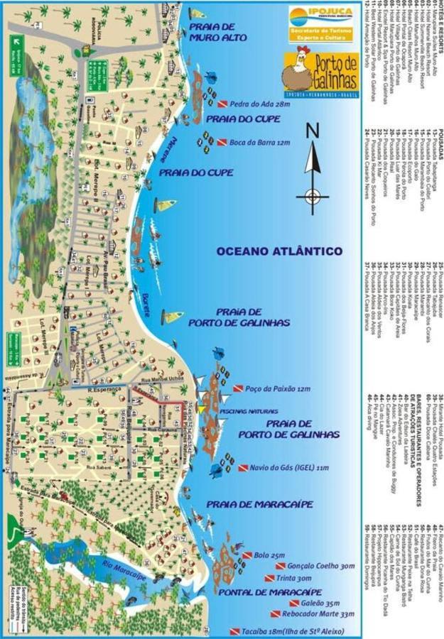 Apartamento Cupe Beach Pôrto das Galinhas Buitenkant foto